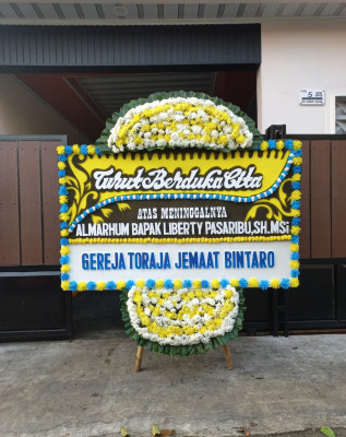 Papan Bunga Duka di Ciseureuh